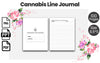 Lined Cannabis Journal