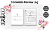 Cannabis Review Log Book