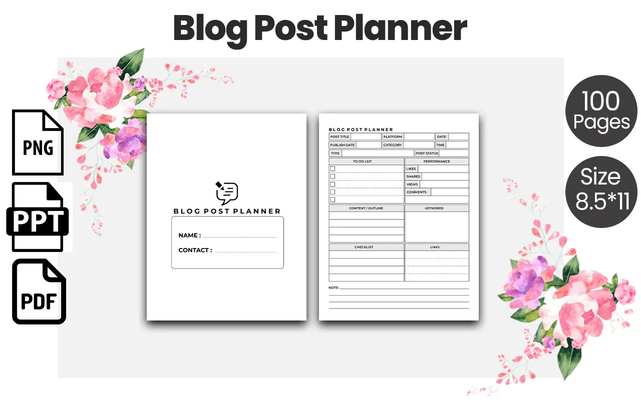 Blog Post Log Book