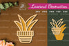 Cactus Laser Cut Decoration Clipart Bundle