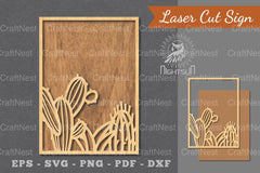 Cactus Laser Cut Sign Clipart Bundle - CraftNest - Digital Crafting and Art