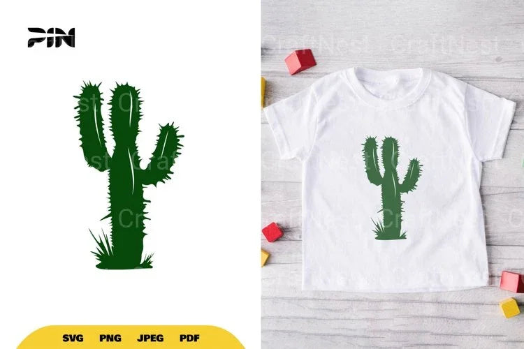 Cactus SVG Bundle - CraftNest - Digital Crafting and Art