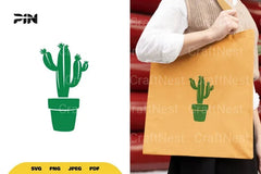 Cactus SVG Bundle - CraftNest - Digital Crafting and Art