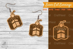 Cake Slice Laser Cut Earrings Clipart Bundle - CraftNest - Digital Crafting and Art