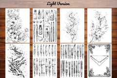 Calligraphy Coloring Books - CraftNest - Digital Crafting and Art