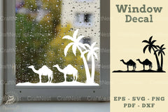 Camel Window Decal Clipart Bundle - CraftNest - Digital Crafting and Art