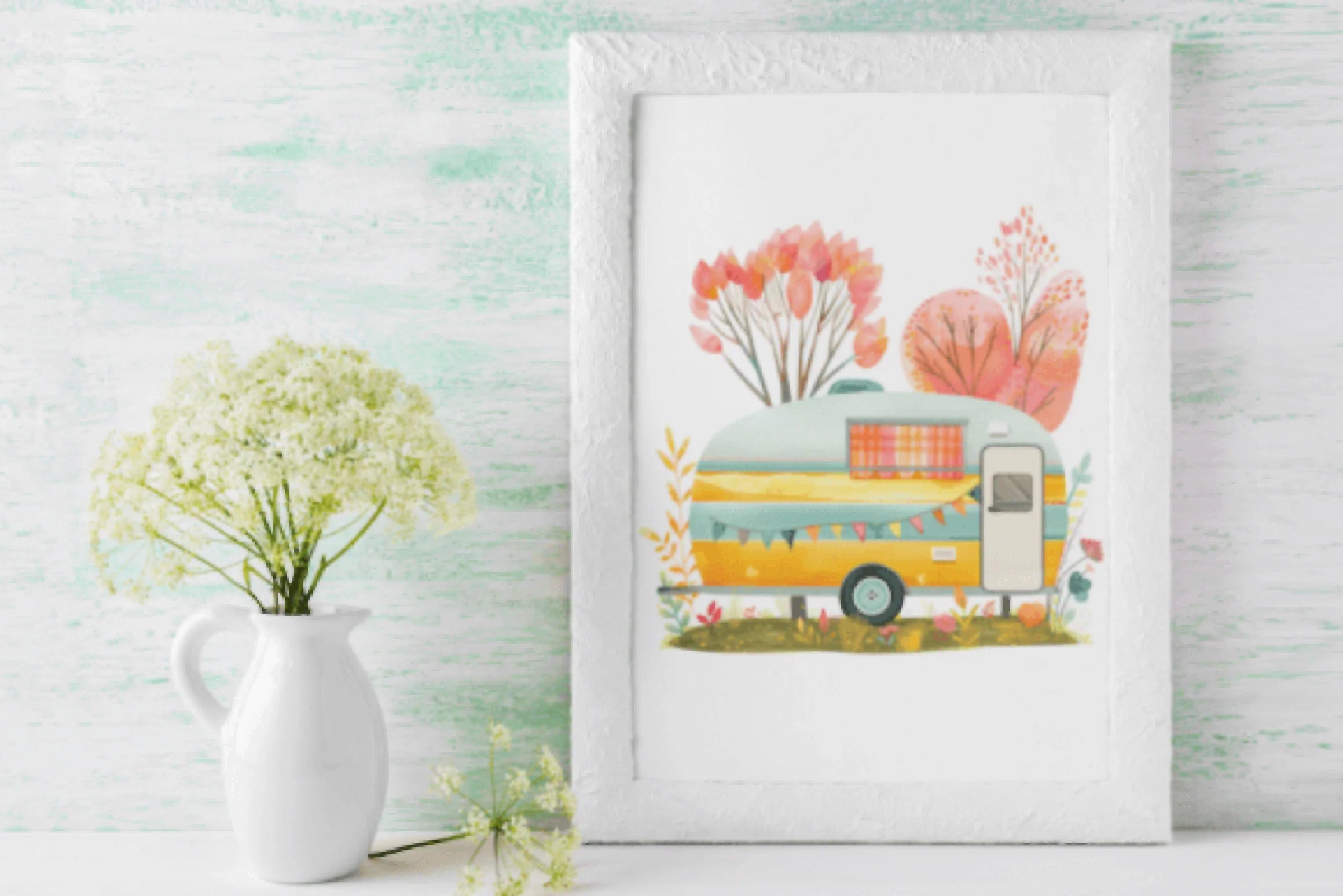 Camper Clipart Bundle - CraftNest - Digital Crafting and Art