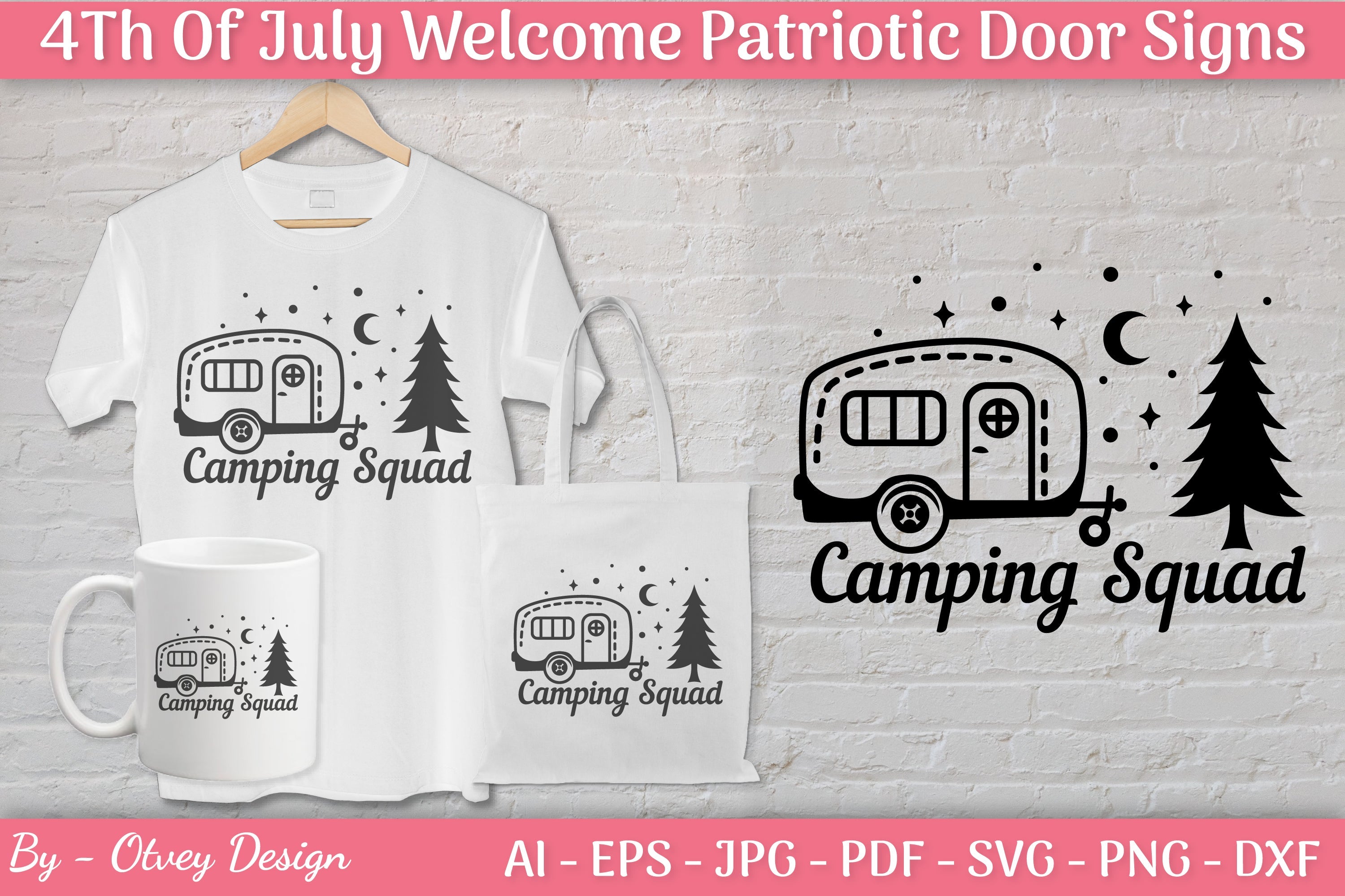 Camping Squad SVG Bundle