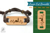 Camping Laser Cut Bracelet Design Bundle