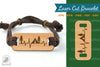 Camping Laser Cut Bracelet Design Bundle