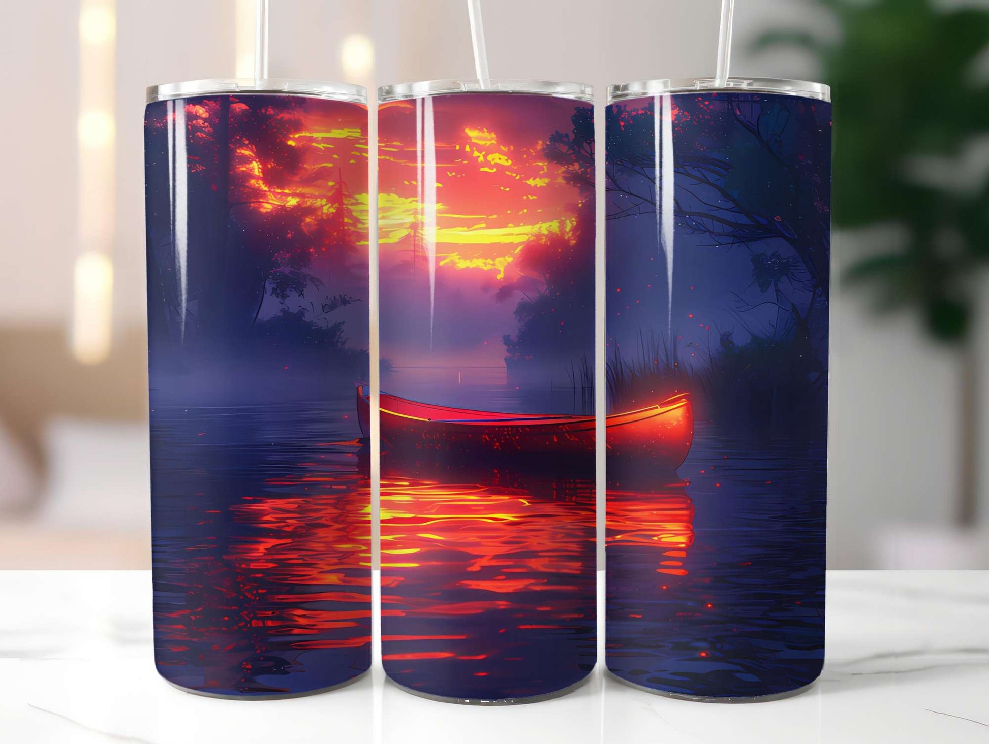 Camping Summer 1 Tumbler Wrap - CraftNest - Digital Crafting and Art