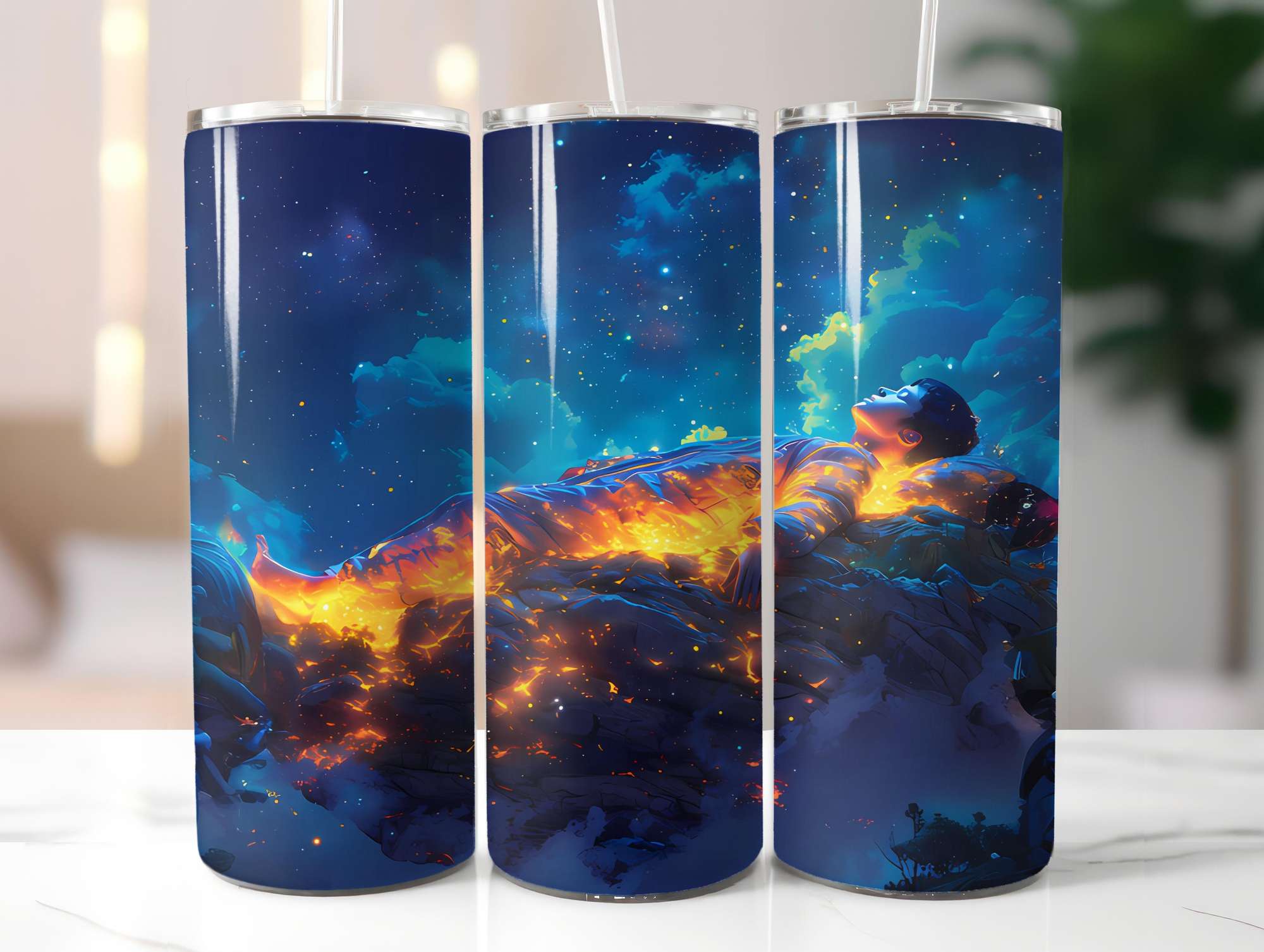 Camping Summer 3 Tumbler Wrap - CraftNest - Digital Crafting and Art