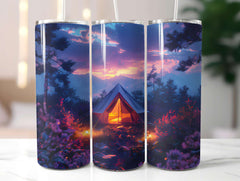 Camping Summer 1 Tumbler Wrap - CraftNest - Digital Crafting and Art