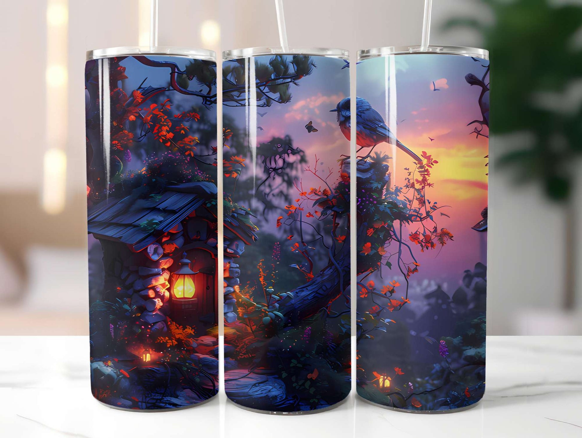 Camping Summer 3 Tumbler Wrap - CraftNest - Digital Crafting and Art