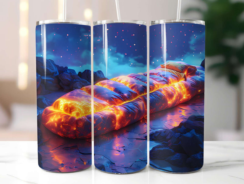 Camping Summer 1 Tumbler Wrap - CraftNest - Digital Crafting and Art