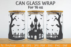 Libbey 16 Oz Can Glass Halloween SVG Bundle - CraftNest - Digital Crafting and Art