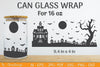 Libbey 16 Oz Can Glass Halloween SVG Bundle