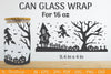 Libbey 16 Oz Can Glass Halloween SVG Bundle