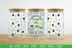 St. Patrick's Day Can Glass Wrap SVG Bundle - CraftNest - Digital Crafting and Art