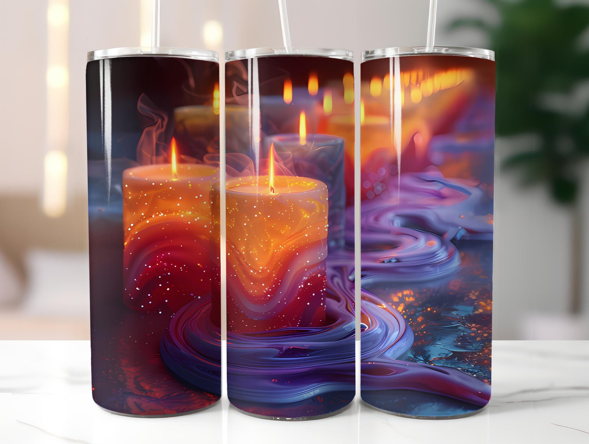 Candle Making 3 Tumbler Wrap - CraftNest - Digital Crafting and Art