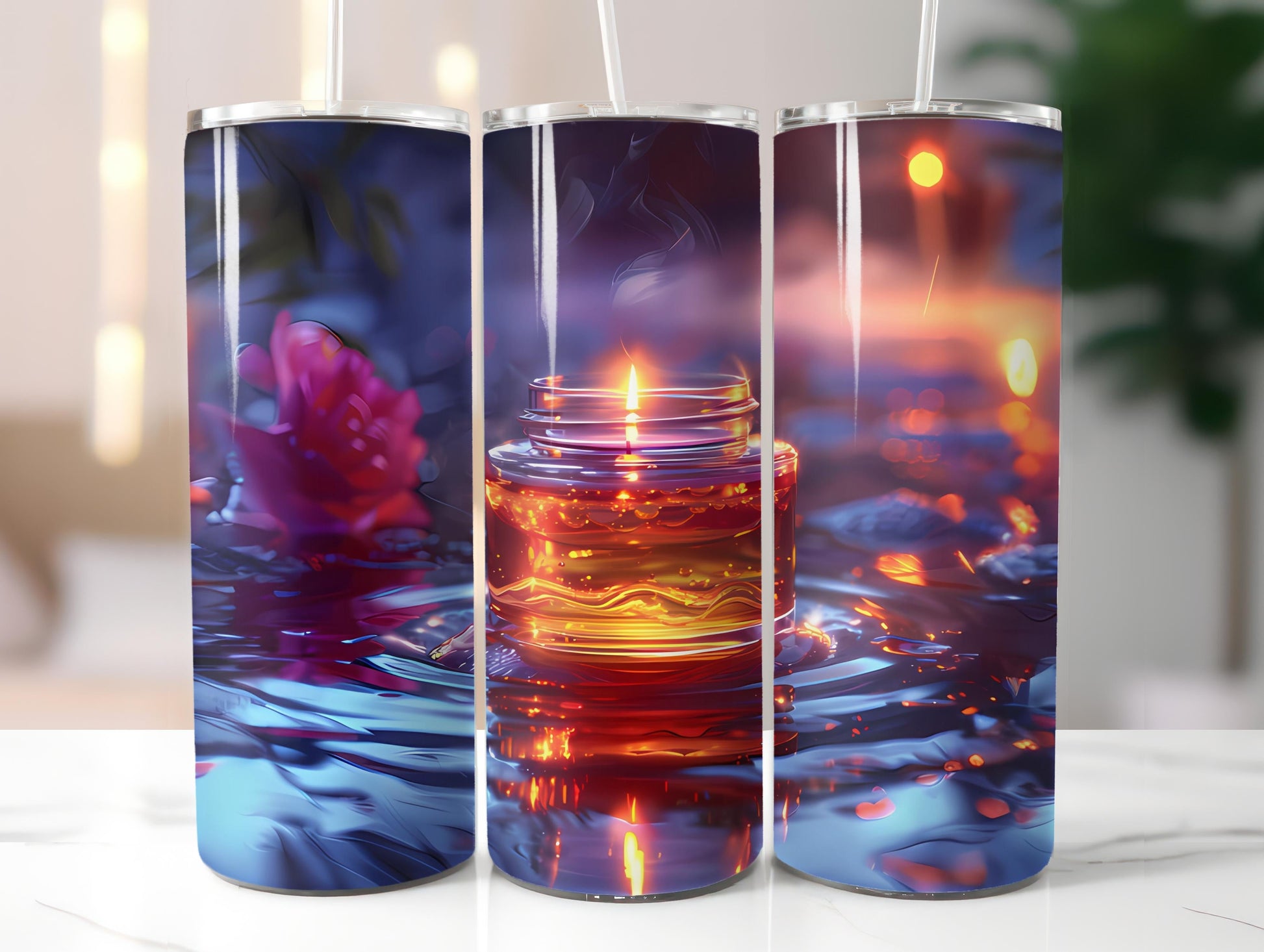 Candle Making 2 Tumbler Wrap - CraftNest - Digital Crafting and Art