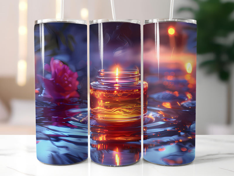 Candle Making 2 Tumbler Wrap - CraftNest - Digital Crafting and Art
