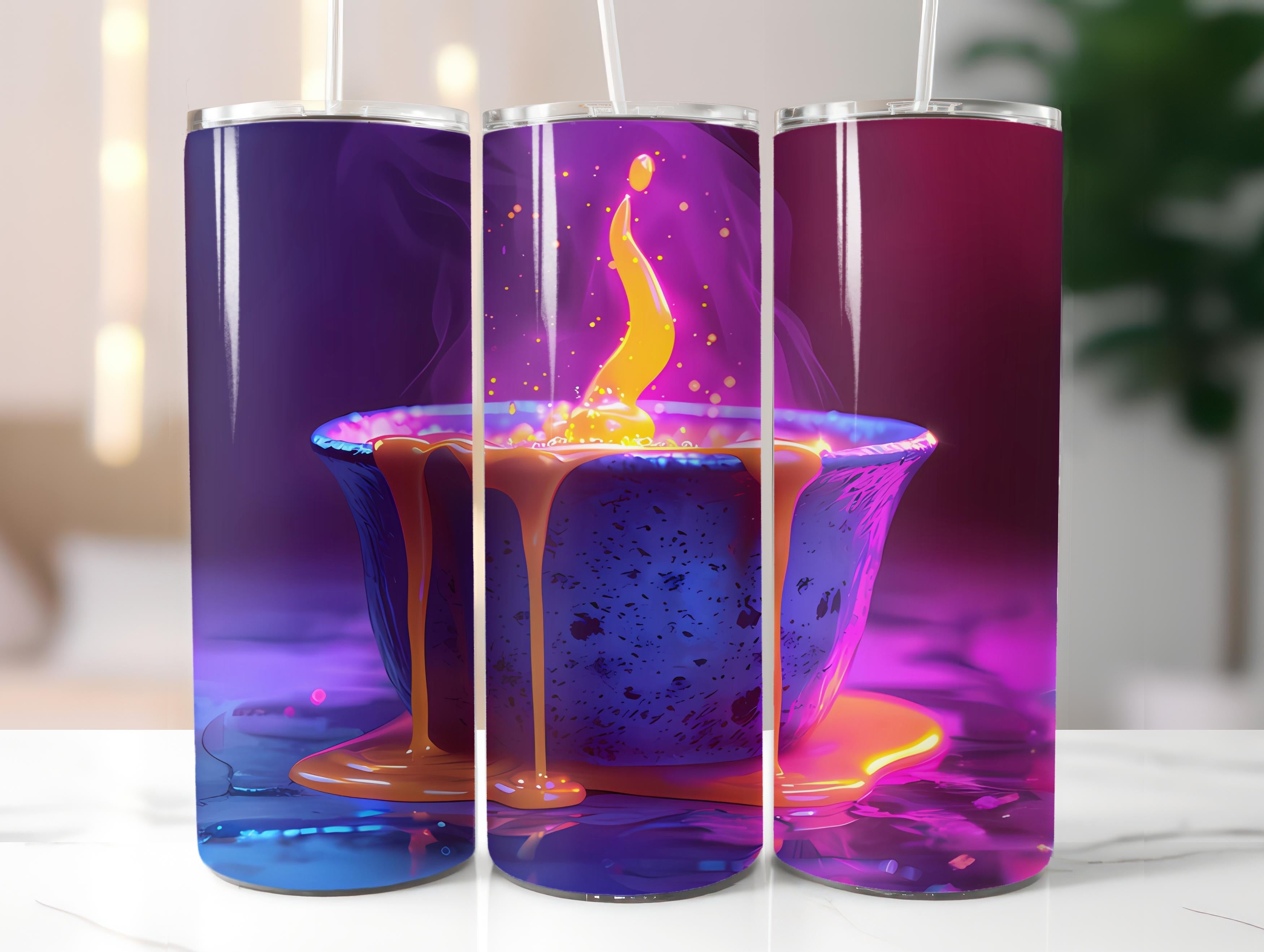 Candle Making 2 Tumbler Wrap - CraftNest - Digital Crafting and Art