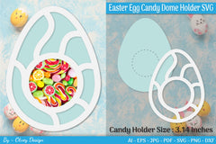 Candy Holder Easter Egg SVG Bundle 1 - CraftNest - Digital Crafting and Art
