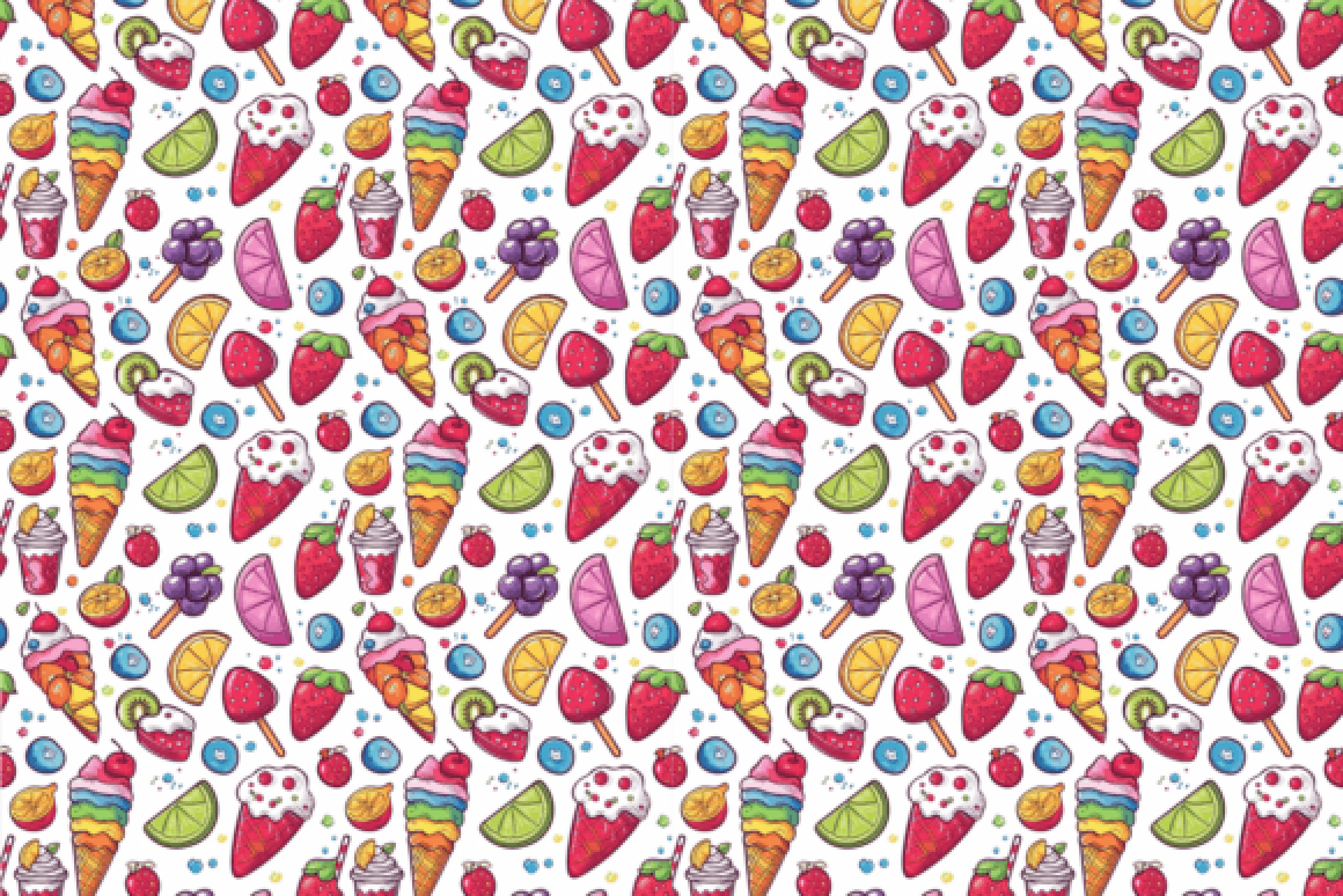 Seamless Candy Digital Paper