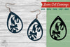 Candy Cane Earrings Design Clipart Bundle