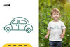 Car Doodle Clipart Bundle
