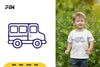 Car Doodle Clipart Bundle