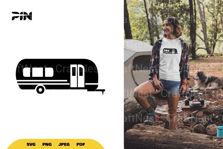 Caravan Camping SVG Bundle - CraftNest - Digital Crafting and Art