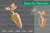 Carrot Laser Cut Decoration Clipart Bundle