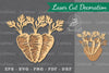 Carrot Laser Cut Decoration Clipart Bundle
