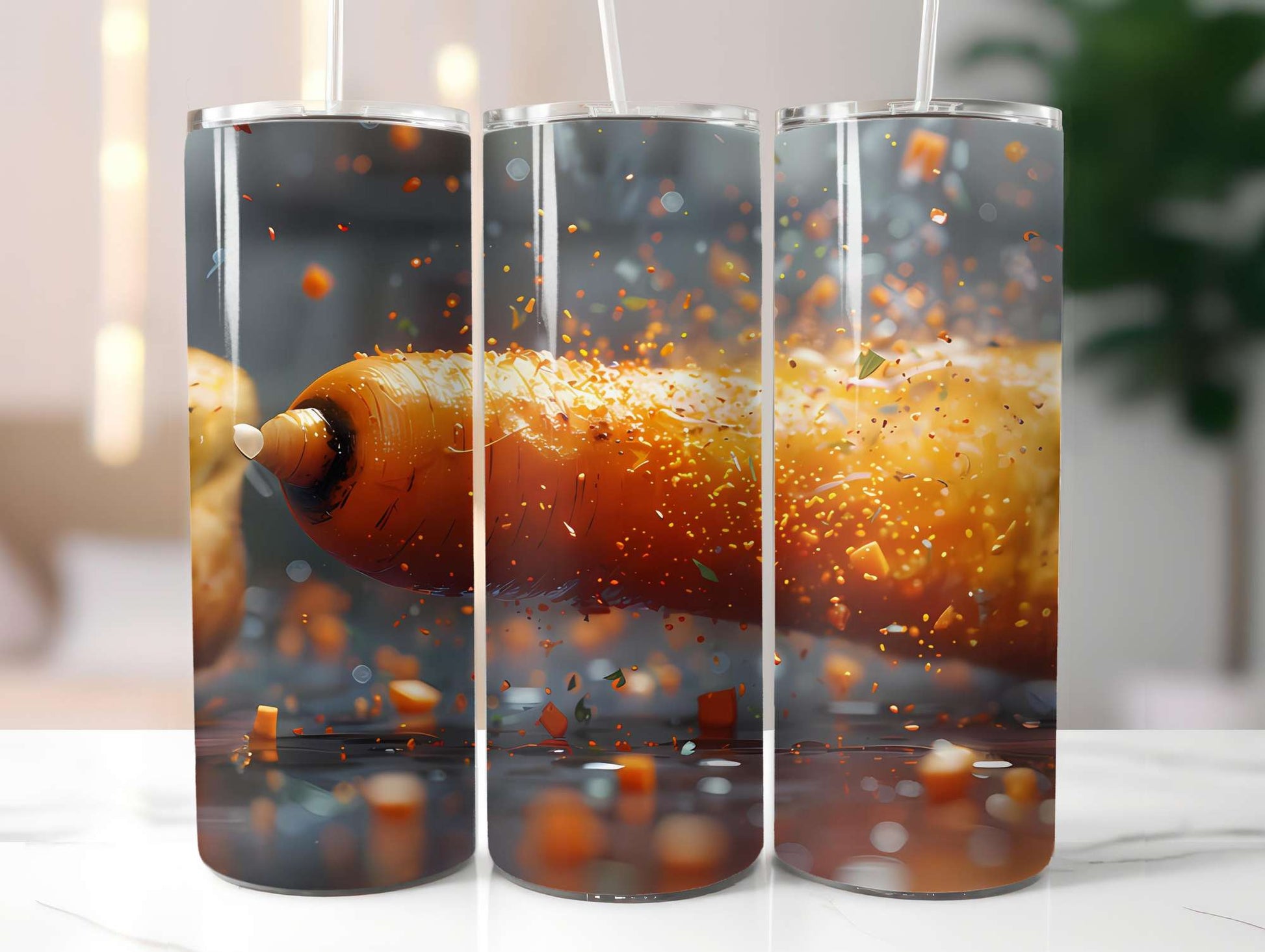 Carrot 2 Tumbler Wrap - CraftNest - Digital Crafting and Art