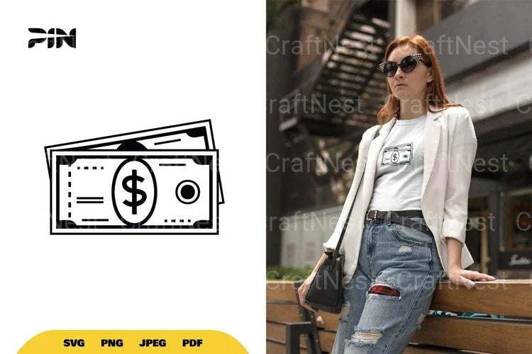 Cash Money SVG Bundle - CraftNest - Digital Crafting and Art