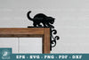 Cat Door Corner Lasercut SVG Bundle