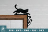 Cat Door Corner Lasercut SVG Bundle