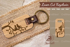 Cat Laser Cut Keychain SVG Bundle - CraftNest - Digital Crafting and Art