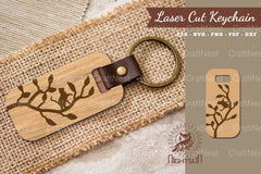 Cat Laser Cut Keychain SVG Bundle - CraftNest - Digital Crafting and Art