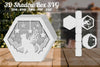 Cat Memorial 3D Shadow Box Clipart Bundle