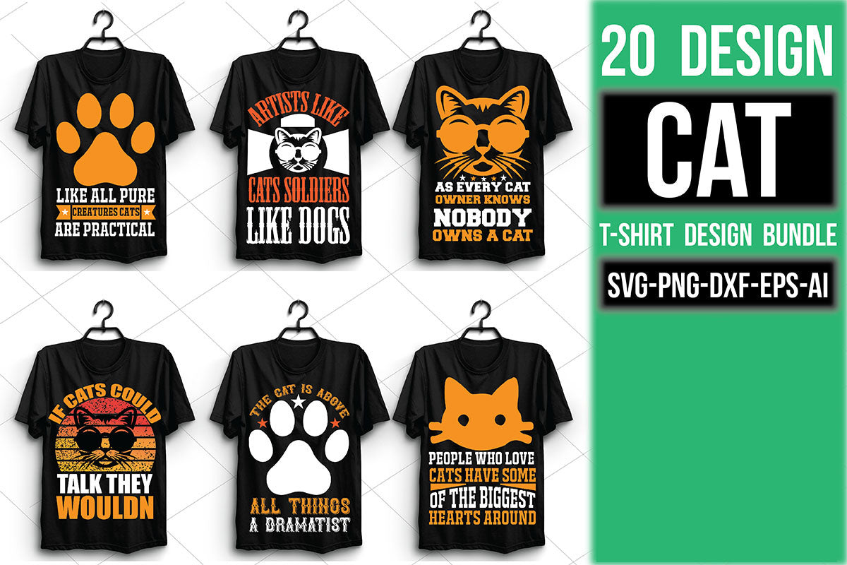 Cat T Shirt Bundle 3