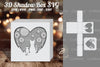 Cat and Mouse 3D Papercut Shadow Box Clipart Bundle