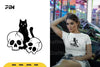 Cat and Skull Halloween SVG Bundle