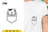 Cat In Pocket SVG Bundle