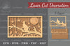 Cat in Tree Laser Cut Home Decor SVG Bundle