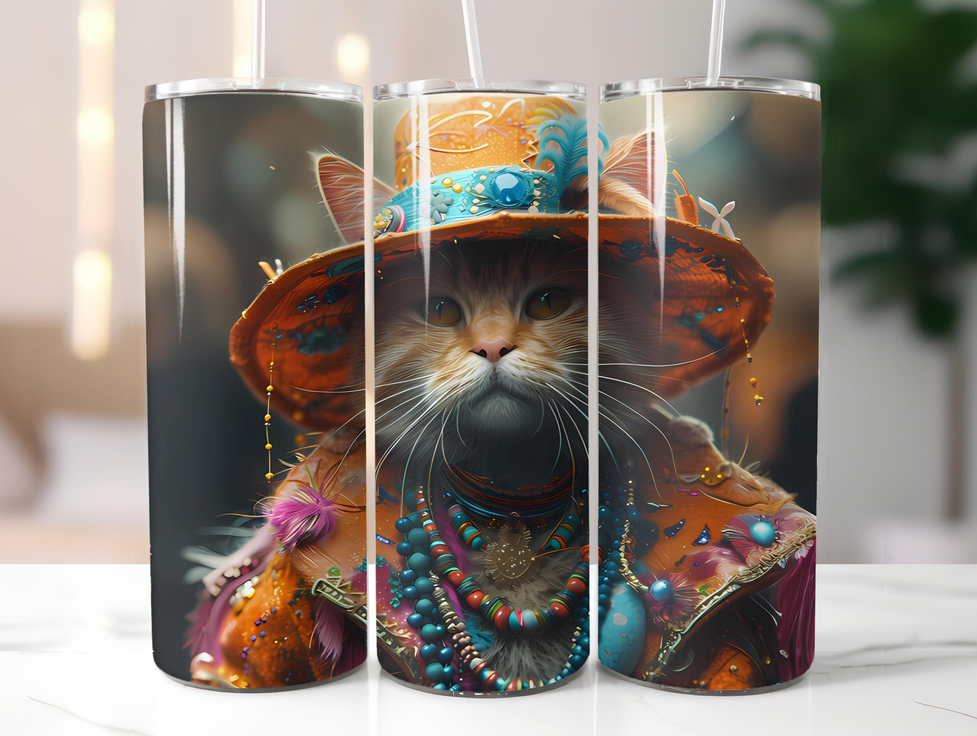 Cats Easter 3 Tumbler Wrap - CraftNest