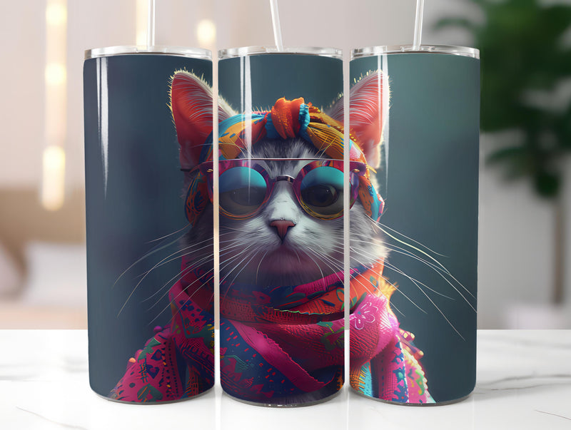 Cats Easter 3 Tumbler Wrap - CraftNest