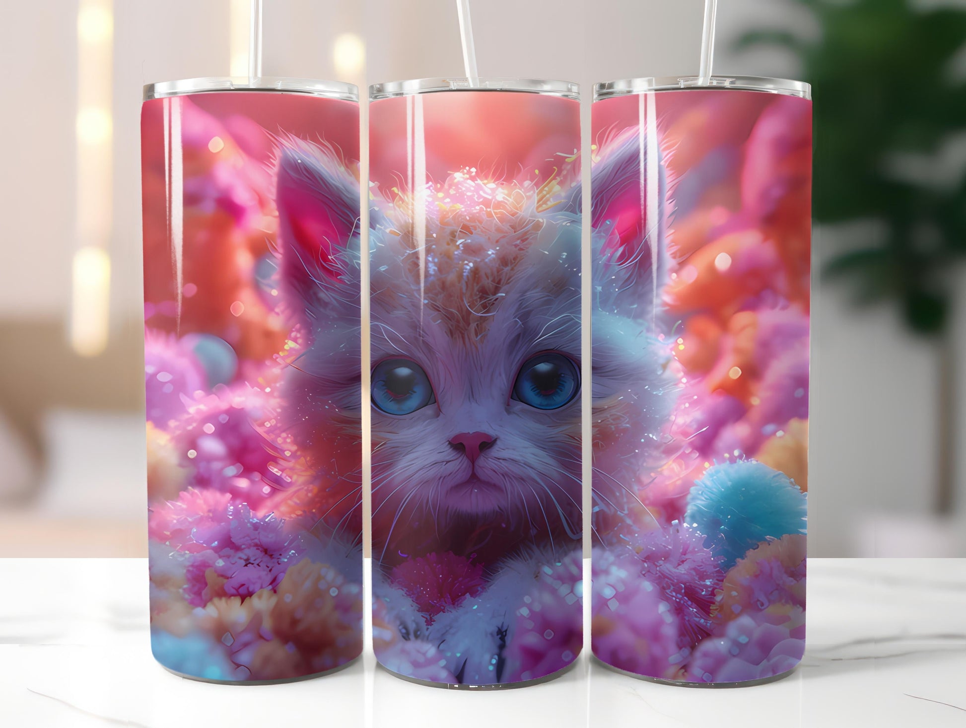 Cats Easter 3 Tumbler Wrap - CraftNest